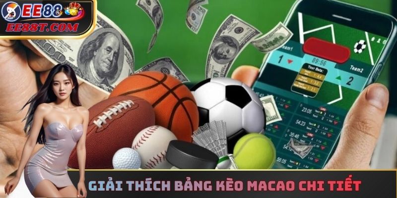 Giải thích bảng kèo Macao chi tiết